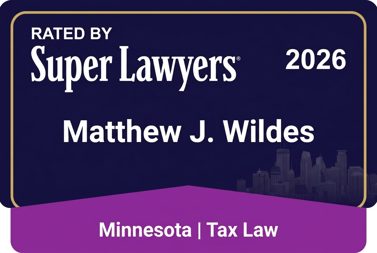 Matt Wildes Named 2026 Minnesota Super Lawyers Rising Star